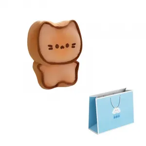 Креативная плюшевая кукла в виде воспитанного кота Cookie Cat, высота 23см/30см/40см Nodding Bud Bug