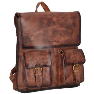 Рюкзак Greenland Nature Mascu & Line Leder 39 cm, коричневый
