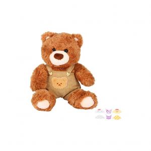 MINISO Jifort Bear Collection милый сидящий комбинезон коричневый плюшевый мишка Teddy Bear плюшевая кукла высота 26cm