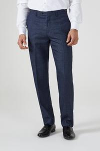 Темно-синие брюки в клетку Woolf's Skopes, синий