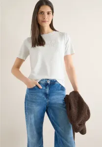 Футболка с принтом mit спереди Cecil, Weiß