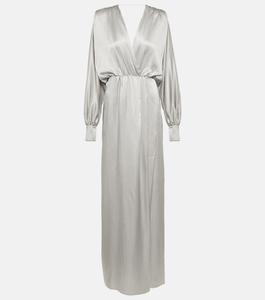 Свадебное платье Vociare из шелкового атласа MAX MARA, белый