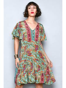 Короткое платье HHG, красочный