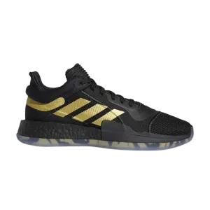 Кроссовки Marquee Boost Low 'Black Metallic Gold', черный
