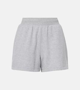 Шорты из хлопковой смеси Low Key Alo Yoga, Athletic Heather Grey