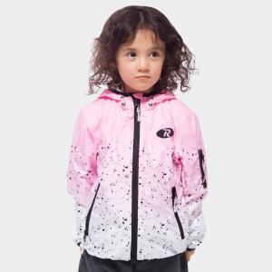 Легкая ветровка-дождевик для девочек Rokka&Rolla, cotton candy space