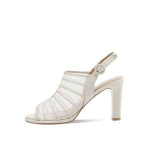 Rosa Bianca Женские сандалии на одной застежке с кремовой стелькой из овчины, цвет Ecru Sheepskin Insole