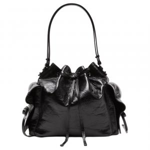 Acne Studios Кожаная сумка ведро с несколькими карманами