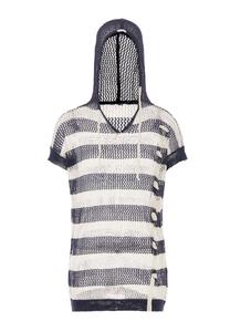 Свитер NALLY, Marine Blue/Wool White