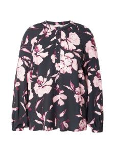 ONLY Carmakoma Блузка 'CARLinka' в черном цвете