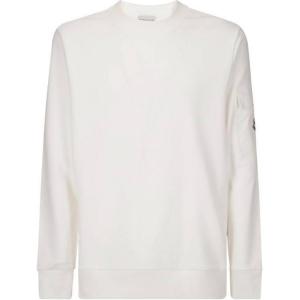 Свитшот с логотипом Moncler, белый