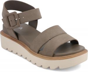 Женские сандалии на ремешках MIA Shoes Jovie с подошвой в стиле кед, Taupe