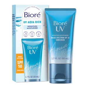 Увлажняющий крем для лица UV Aqua Rich Daily Hydrating Facial Moisturizer SPF 50 Bioré