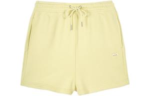 Шорты Fox patch Track Maison Kitsune, желтый