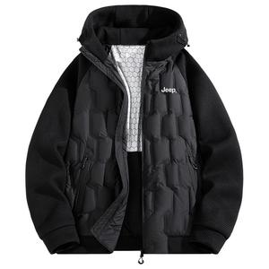 Пуховик Unisex Jeep, Янтарно-желтый