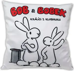 Подушка 30х30 см, Bob&Bobek, белая munabo