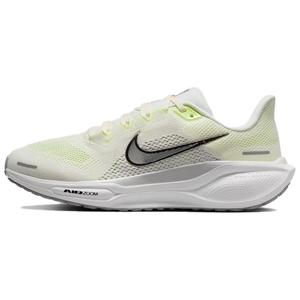 Nike Кроссовки Zoom Pegasus 41 с низким верхом, износостойкие, дышащие, Rebound, женские, светло-желто-зеленые