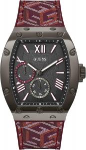 GUESS мужские часы 43 мм, Red/Gunmetal/Grey