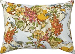 Pevtufa Чехол на подушку с принтом утки и цветы Ducks and Flowers
