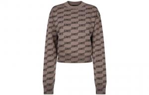 Свитер женский Balenciaga, коричневый / бежевый