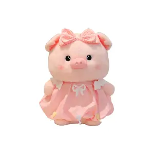 Очаровательная плюшевая кукла свинка Adorable Pig Dolls высотой 24см/30см/40см/50см PUDOWRABBIT, розовый