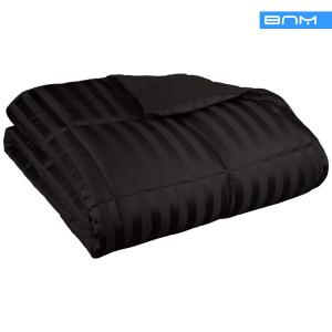 Всесезонное двустороннее пуховое альтернативное одеяло из микрофибры от Superior, цвет Black