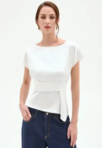 Блуза Rinascimento, White Cream