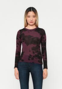 Топ G-STAR Long sleeved top, Maroon Forest Camo/Dark Red