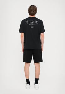 Футболка EA7 Emporio Armani TRAIN LOGO TEE UNISEX, Black/Silver Colored /Black
