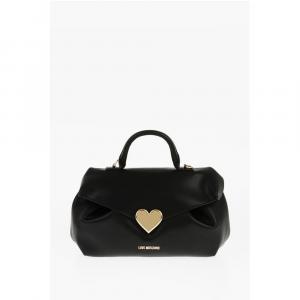 Черная полиэтиленовая сумка-тоут Moschino, Black