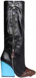 Женские сапоги-слипы LEMONADE на танкетке до колена, модные, Multi