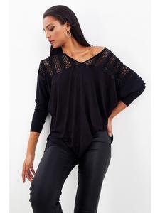 Блуза Milan Kiss, черный