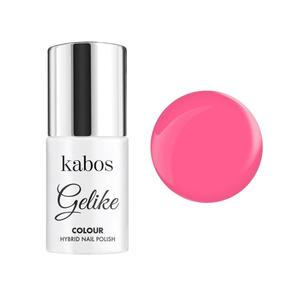 Kabos, Гибридный лак для ногтей, цвет Gelike Pink Alert, 5 мл