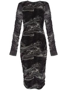 Платье миди AllSaints Keiko, черный