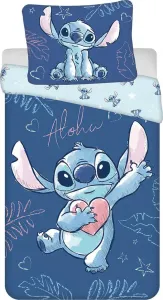 Пододеяльник Stitch Aloha 140 x 200 см - 70 x 90 см - хлопок Jerry Fabrics