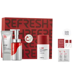 Набор для ухода за кожей Beloved Box увлажняющий контроль жирности очищение комплект из 4 предметов/5 предметов/6 предметов REFRESH