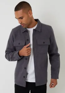 Легкая куртка overshirt texas Threadbare, Charcoal