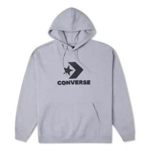 Толстовка go-to star chevron loose fit pullover hoodie 'grey' Converse, серый