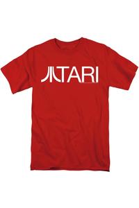 Футболка Atari Atari с коротким рукавом для взрослых Gildan, красный