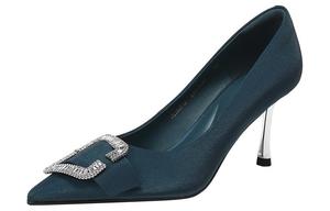 HARSON Ультрамариновые голубые лодочки на шпильке 7,5 см, цвет Ultramarine Cyan