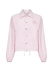 Бомбер на кнопках Canada Goose, розовый