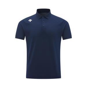 Тренировочная поло для мужчин DESCENTE, темно-синий