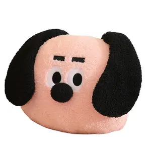 Плюшевая кукла Macaron Puppy Hand Warmer высотой 25 см Fluffy bear