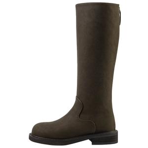 Wonderful couple Женские коричневые полусапожки на каблуке 3,5 см, цвет Brown