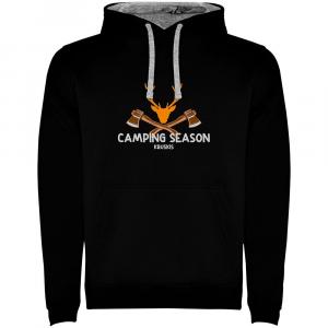 Худи Kruskis Camping Season Two Colour, черный