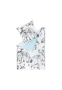 Женское сатиновое постельное бельё grace Egrace Esprit, голубое