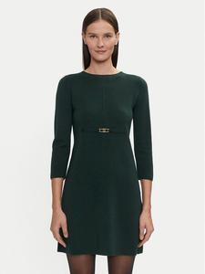 Трикотажное платье обычного кроя Marinella 58486 Luisa Spagnoli, черный