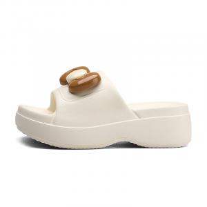 Женские противоскользящие антибактериальные износостойкие шлепанцы EVA OUBT, розовые