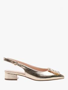 Fortune Wide Fit туфли-лодочки с декоративными элементами Paradox London, Champagne