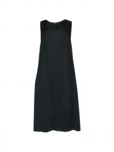 Миди-платье с драпировкой Debby Soeur, синий